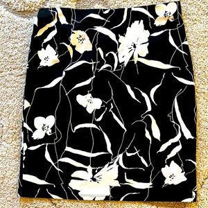 Ann Taylor Factory Floral Pencil Skirt
